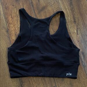 YoungLA Black Ribbed Crop Top